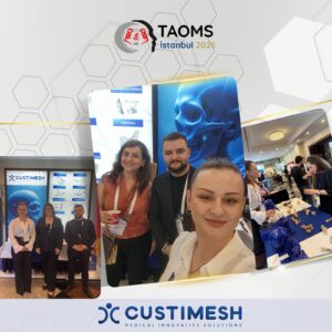 Custimesh ekibi ve hekimler kongrede